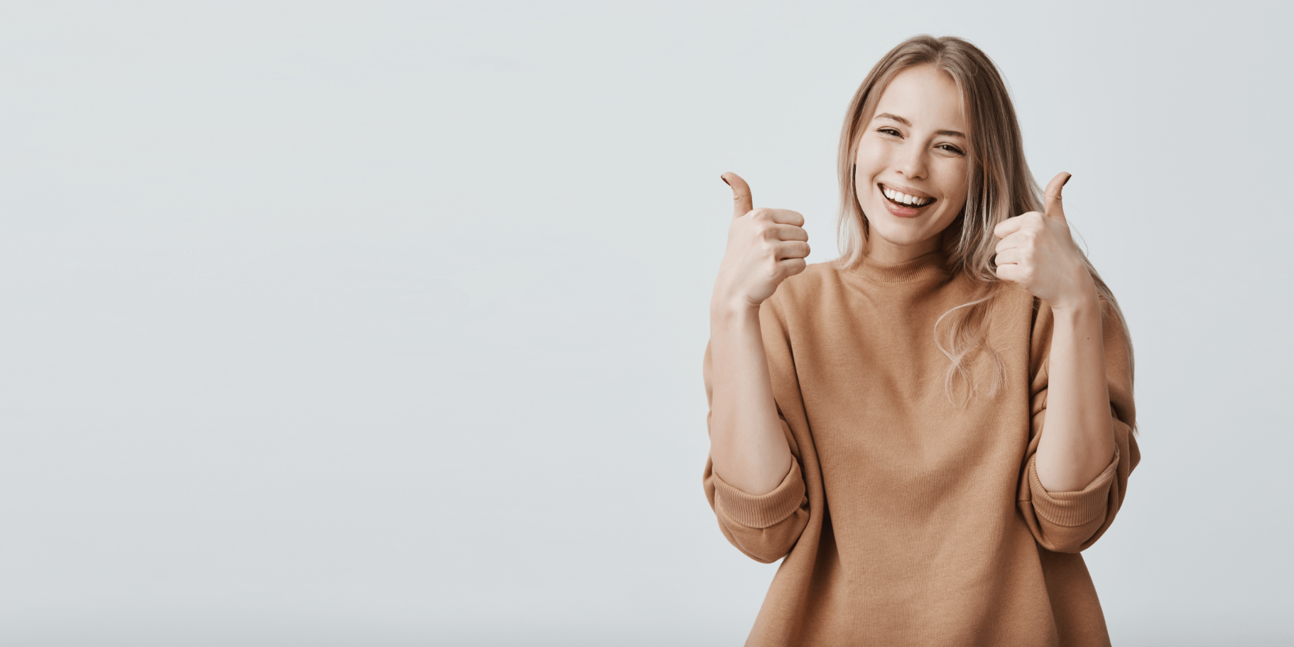 Thumbs up by a booking coordinator to manage the program effectively
