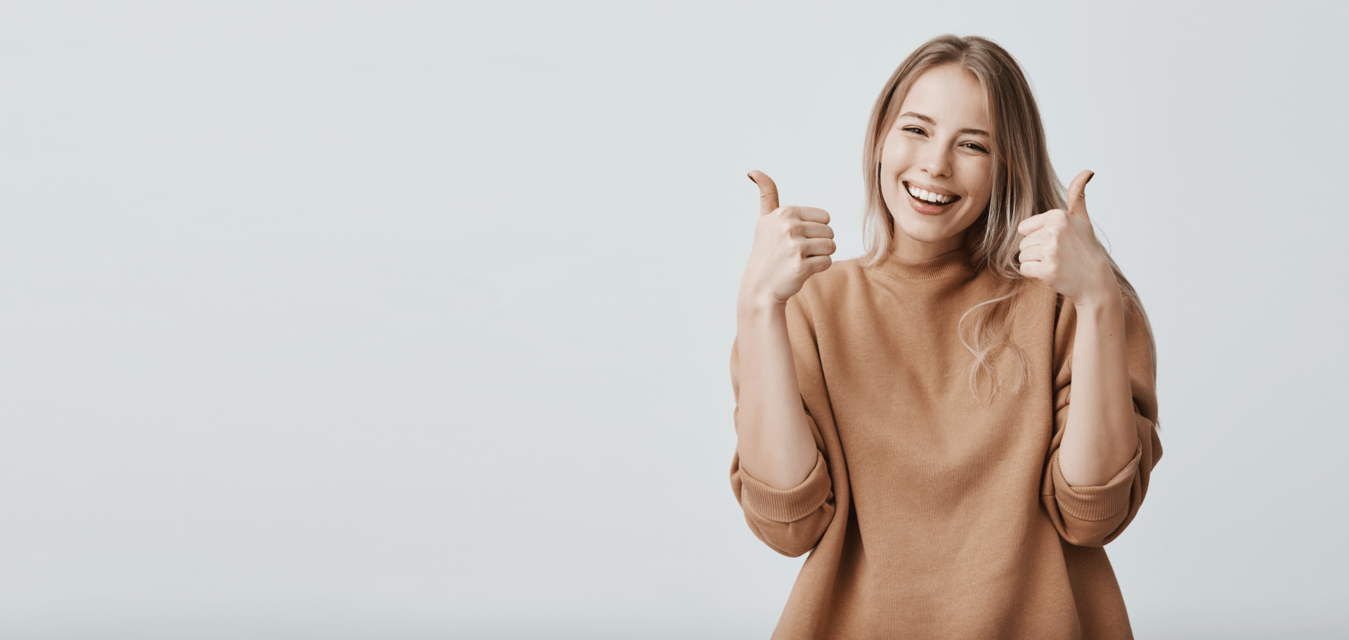 Thumbs up by a booking coordinator to manage the program effectively